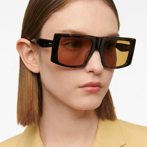 Women's square sunglasses with durable plastic frame and protective UV filter Skanto