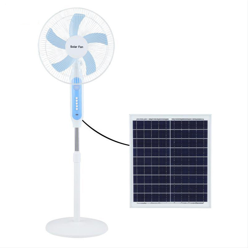 Unisex Solarbetrift Stående vifte med justerbar vinkel og effektive vifteblader Skanto