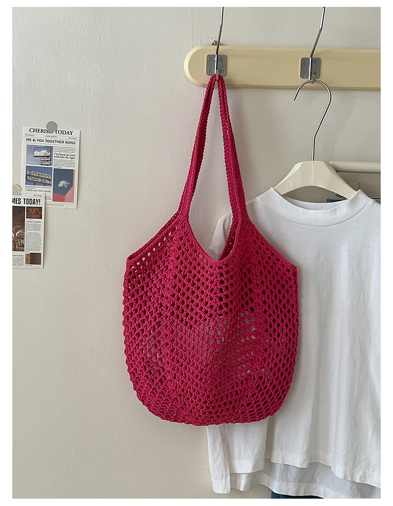 Braided Tote Bag in Modern Design Skanto
