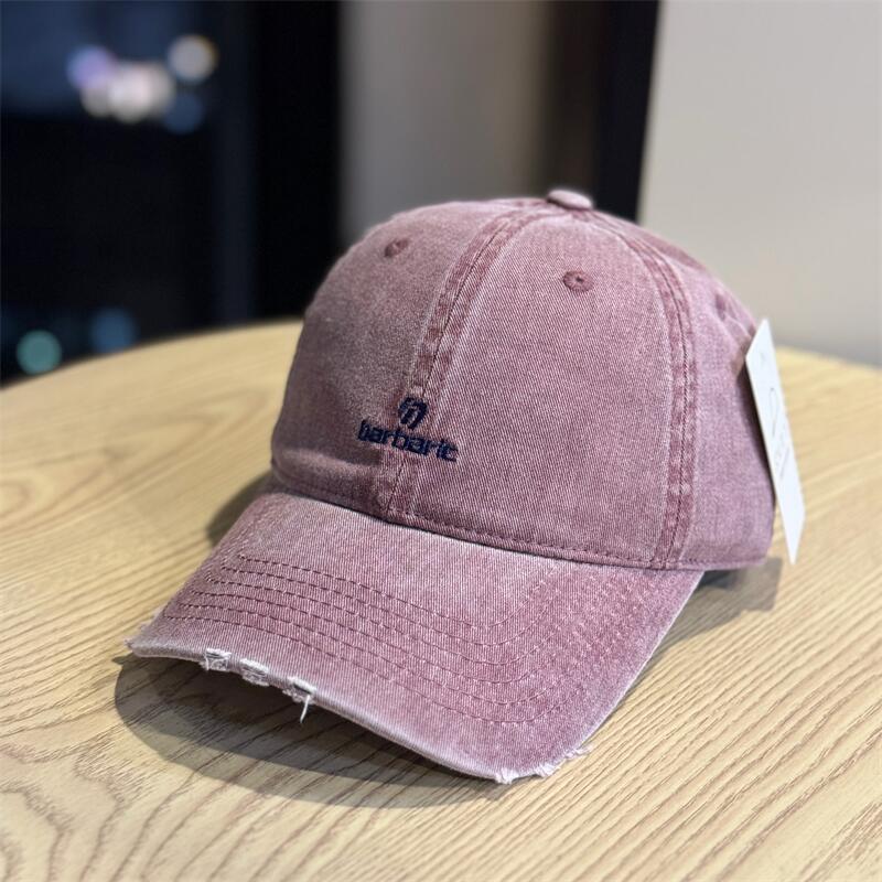 Men's Distressed Cotton Twill Baseball Cap Skanto