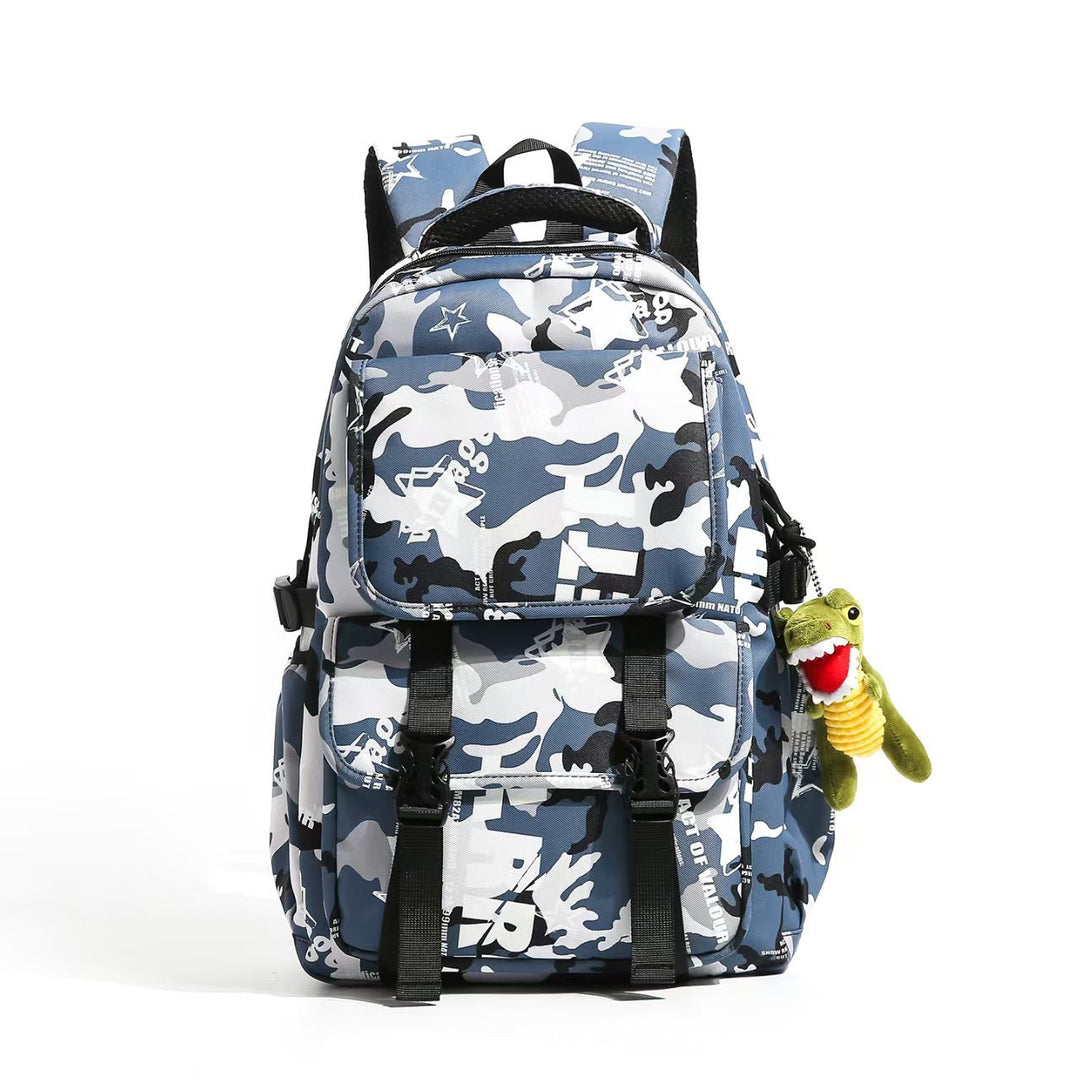 Allsidig camo-mønstrete ryggsekk Skanto