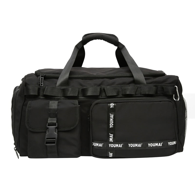 Sporty multifunction duffel bag with practical compartments Skanto