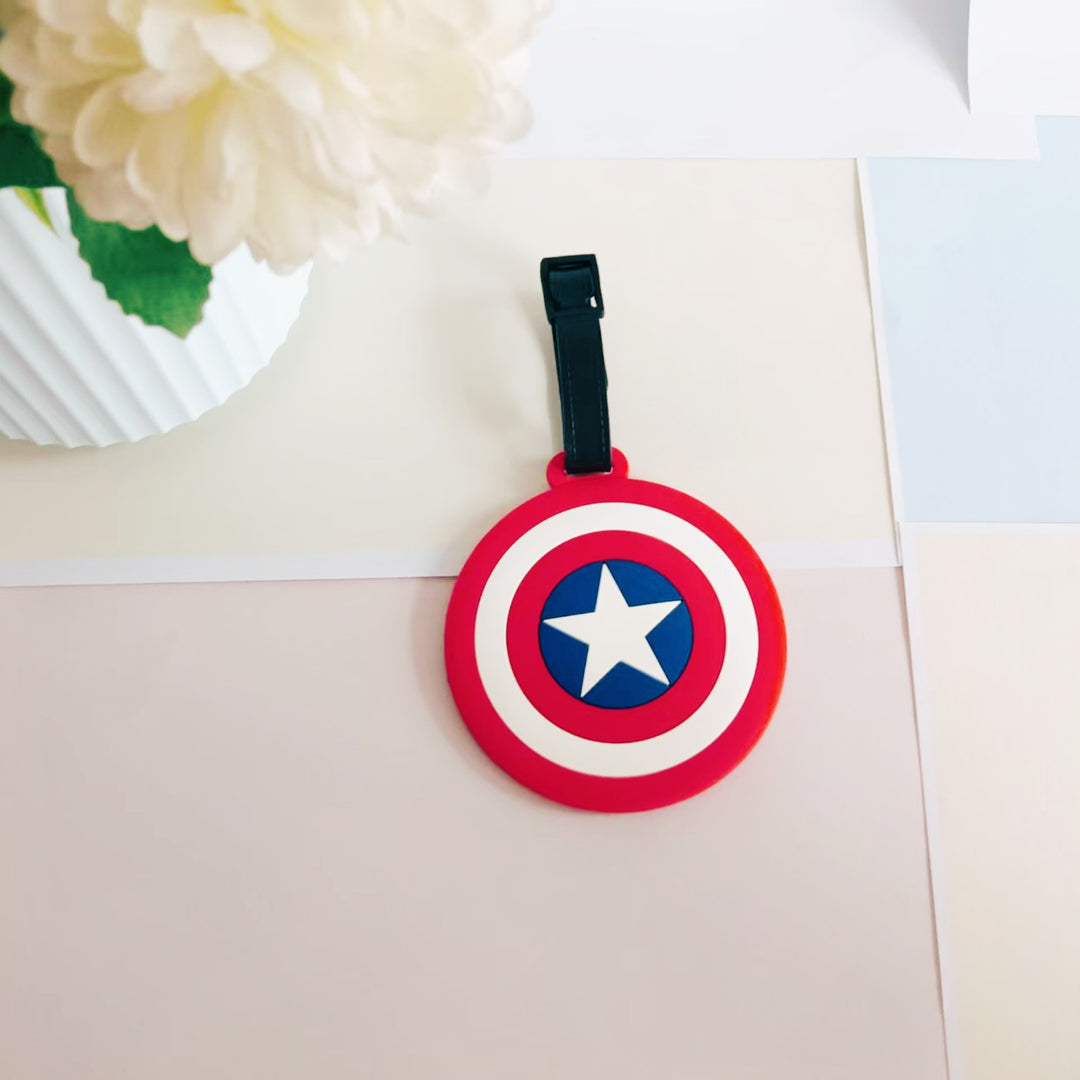 Unisex Bagasjelapp i piratskipsdesign Skanto