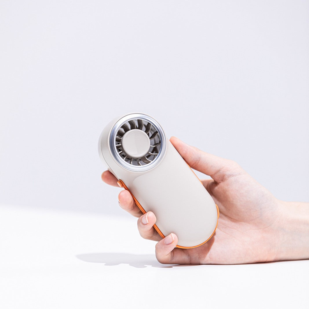 Unisex nan kompakt oppladbar håndvifte med ergonomisk grep og bærehåndtak Skanto