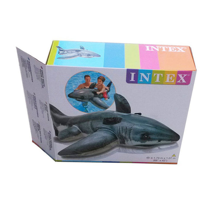 Kvinne Inflatable Shark Swim Ring Skanto