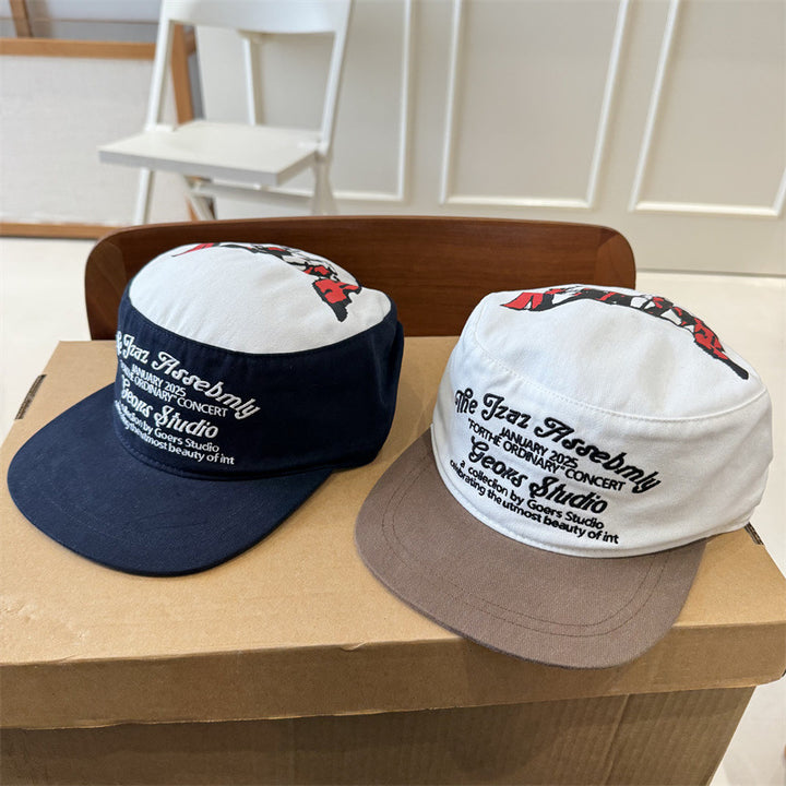 Herre Vintage-inspirert Grafisk Caps Skanto
