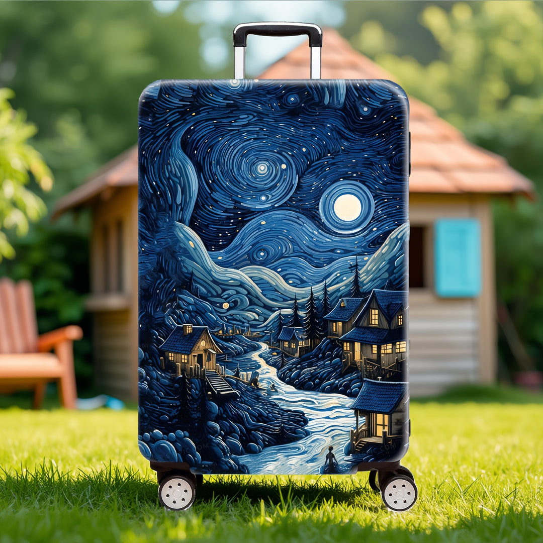 Kunstnerisk Inspirert Hard Skall Koffert Skanto