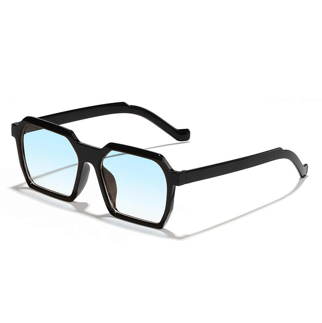 Dame moterik solbrille med innovativt åttekantet design Skanto