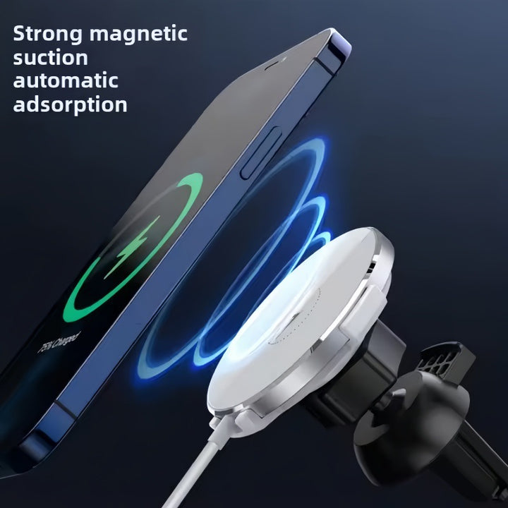 Unisex Magnetisk Smarttelefon-lader i bilen Skanto