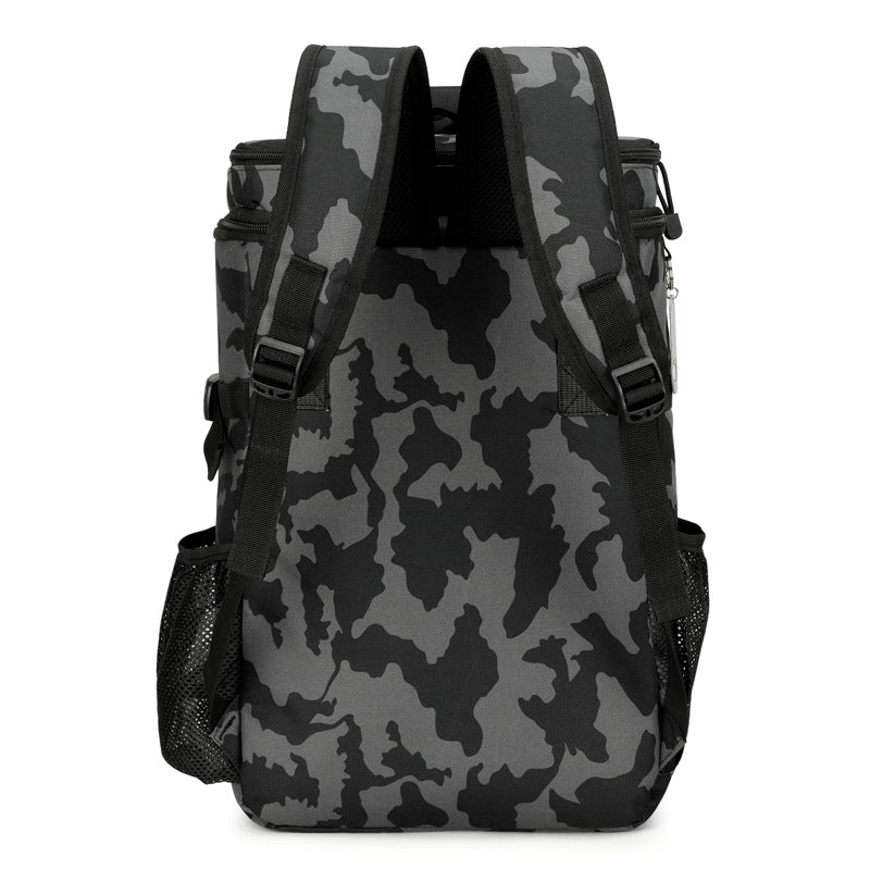 Unisex Skanto Tactical Cooler Backpack with Insulated Main Compartment, MOLLE Front Pocket, and Padded Shoulder Straps