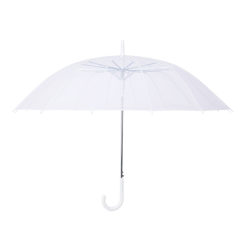 Kvinne Transparent Paraply Skanto