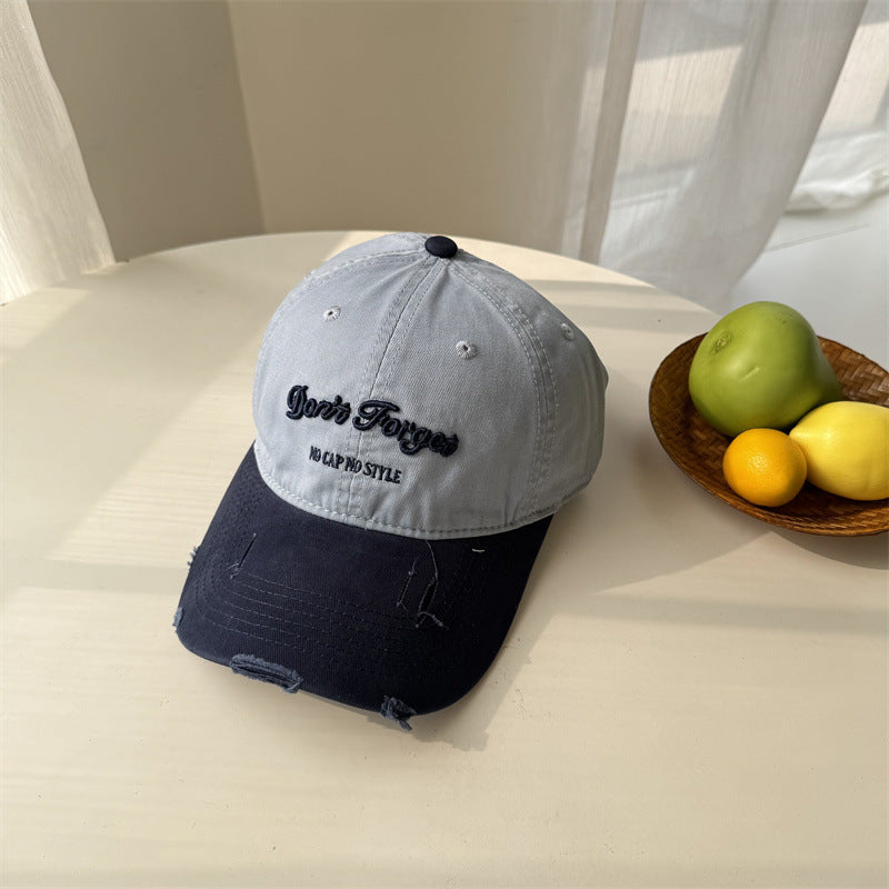 Herre Slitt Grafisk Baseball Cap Skanto 1783921777