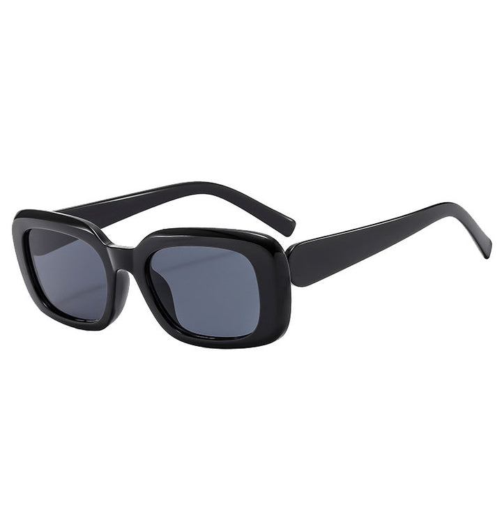 Dame Modis avslappet firkantet solbrille med bred ramme og UV-beskyttelse Skanto