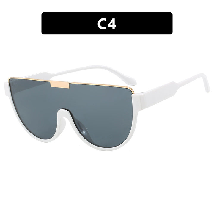 Dame Motebærende Oversized Solbrille Skanto