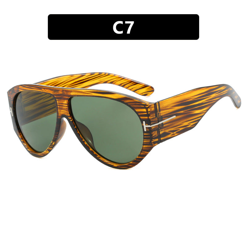 Women's fashionable retro-style oversized sunglasses Skanto