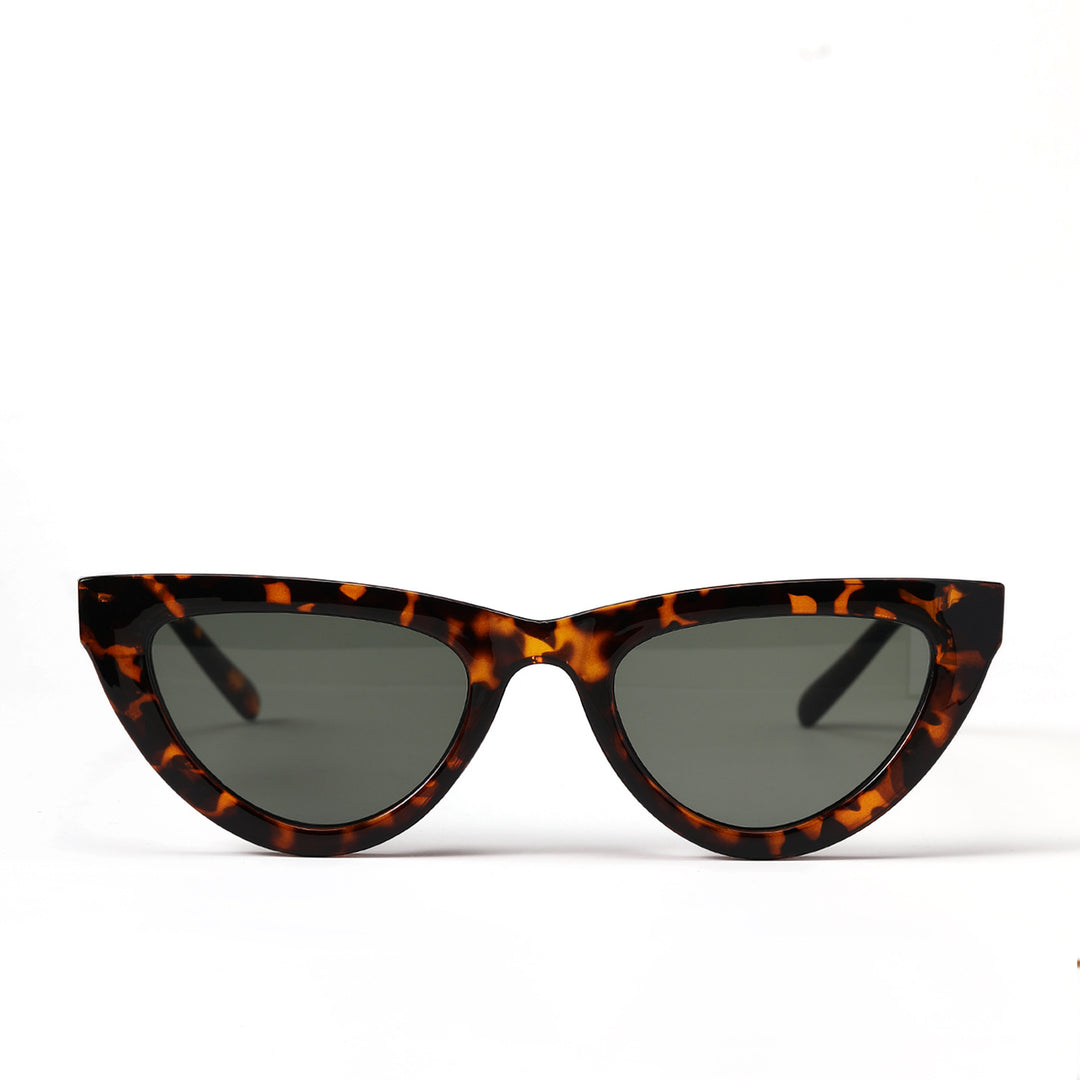 Dame Cat-Eye solbriller med moderne og lett ramme Skanto