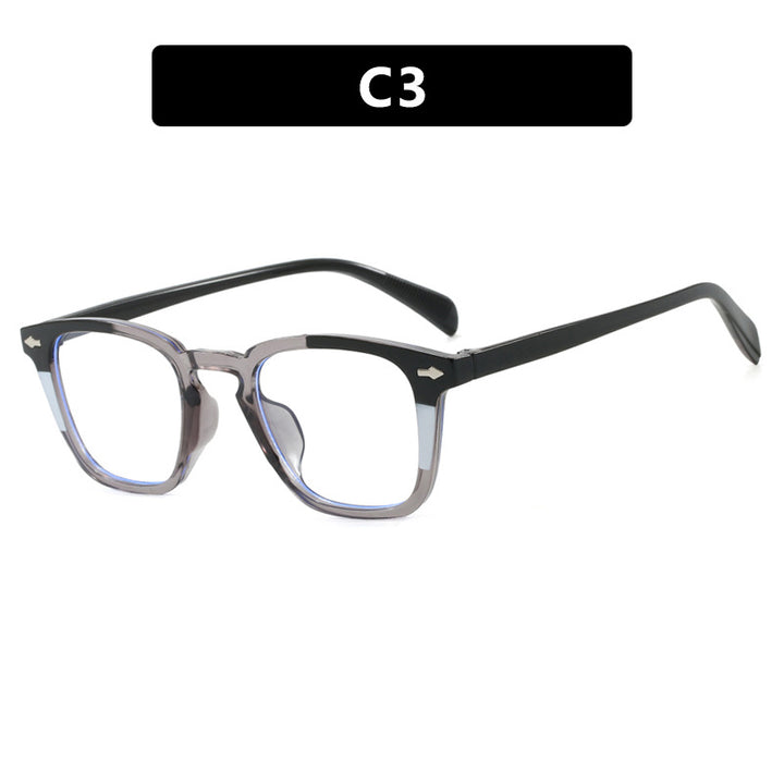 Women's Modern Square Sunglasses with Mirrored UV Protection Skanto