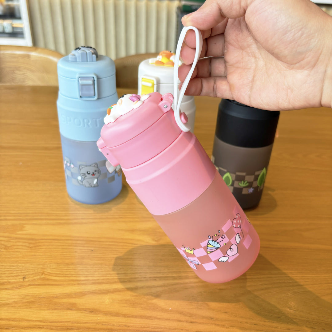 Dame kreativ Isolert drikkeflaske med originalt motiv Skanto