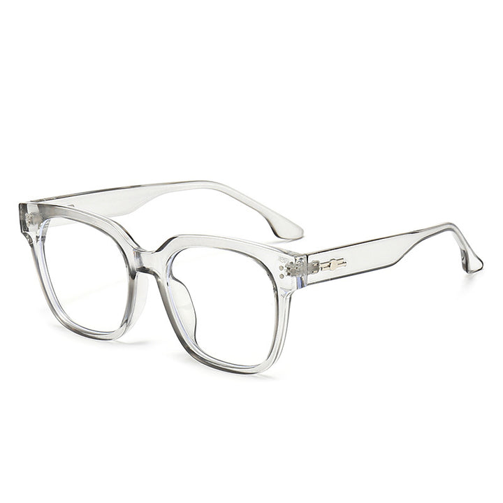 Dame firkantet solbrille med stilig ramme Skanto