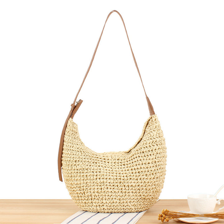 Shoulder bag made of handmade natural material Skanto