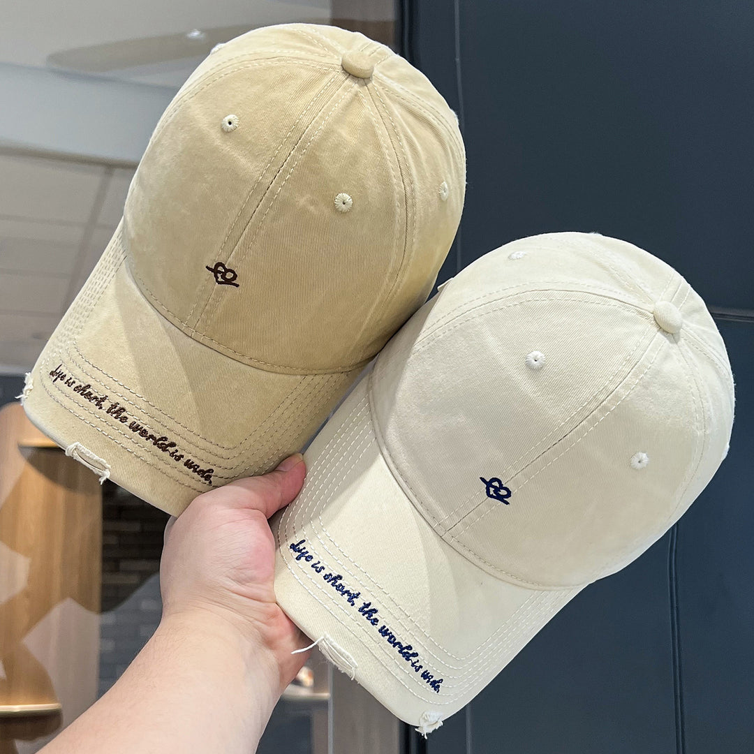 Kvinners slitt vintage stil baseball cap Skanto