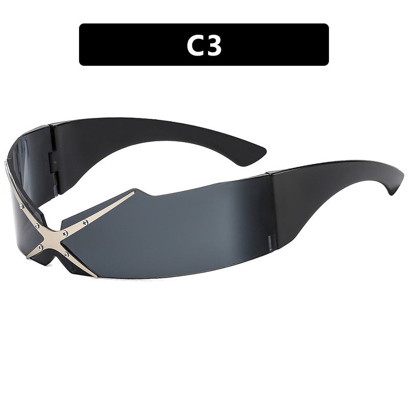 Women's Futuristic Sports Sunglasses Skanto