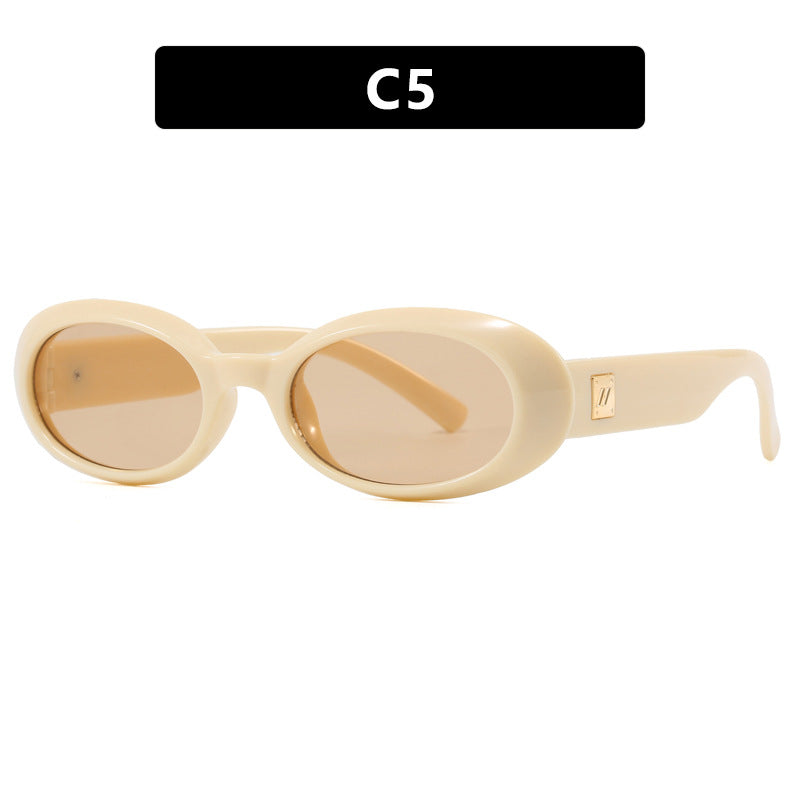Women's exclusive sunglasses in elegant oval design Skanto