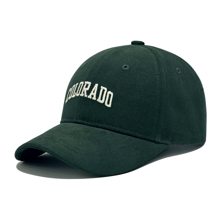 Dame trendy caps med brodert tekst Skanto