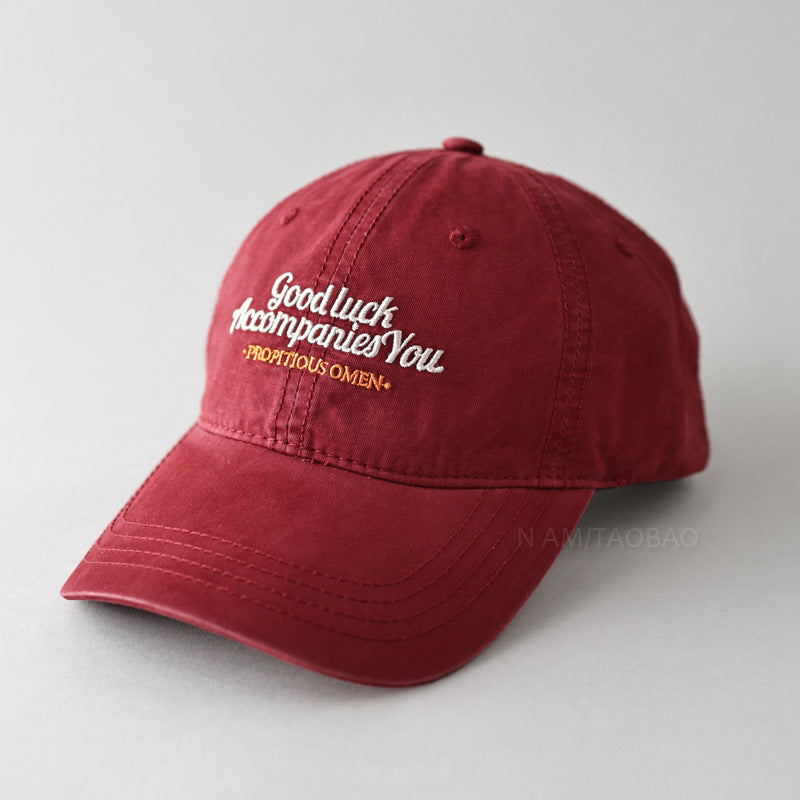 Men's Brodert Bomull Baseball Cap Skanto