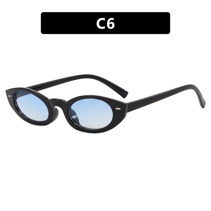 Women's Cat-Eye Sunglasses with Modern Transparent Frame Skanto