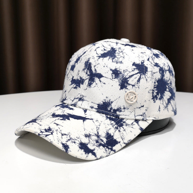 Kvinnelig Stilig Spruttrykk Baseball Caps Skanto
