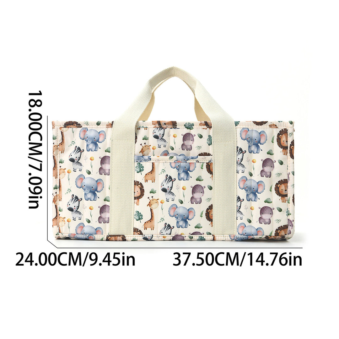 Praktisk oppbevaringspose for babyartikler Skanto