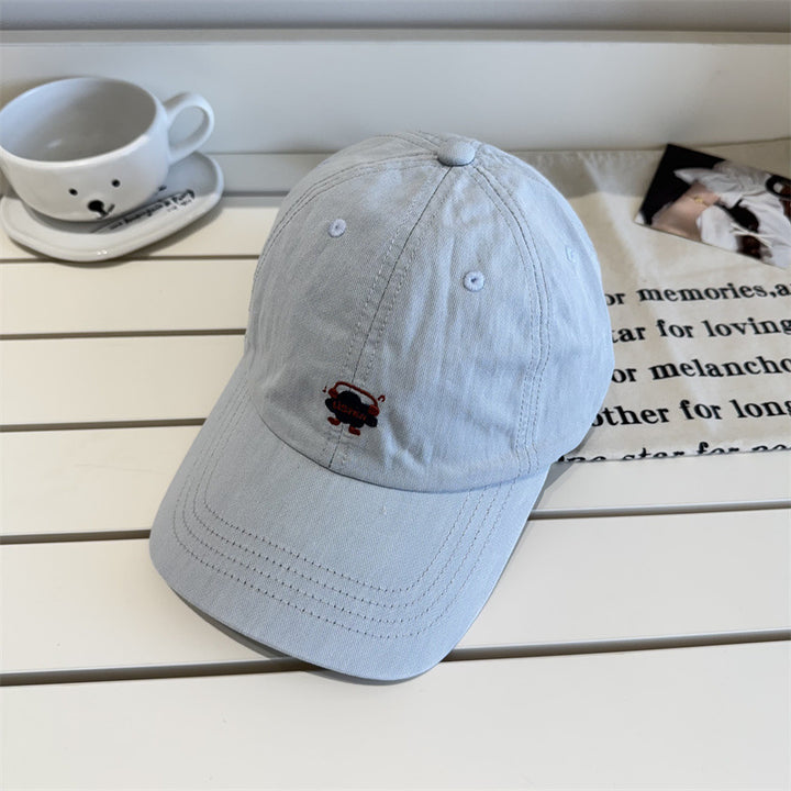 Kvinnebrodert tegneserie-tema baseball cap Skanto