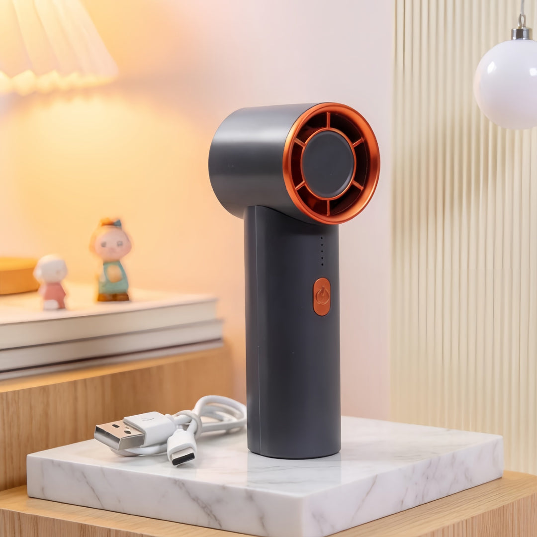 Dame bærbar mini-vifte med ergonomisk design Skanto