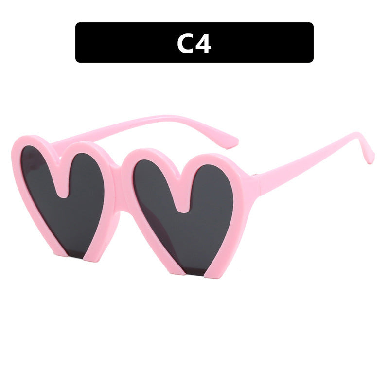 Dame hjerteformet solbrille Skanto 1780928954