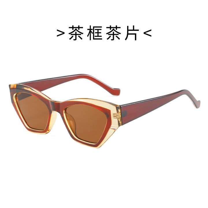 Dame Cat-Eye solbrille med UV-beskyttelse Skanto