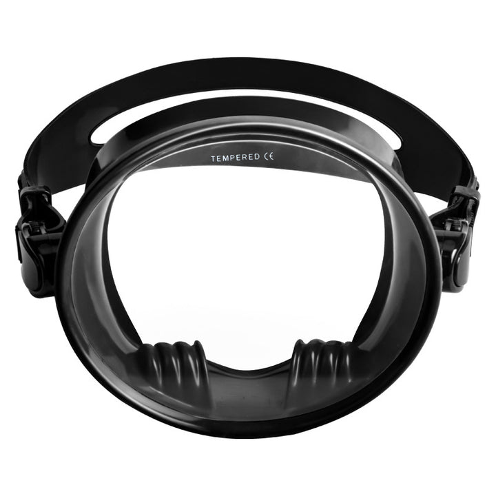 Svømme maske med ergonomisk silikontetning ring Skanto
