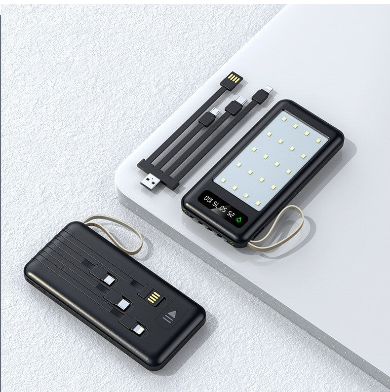 Bærbar solcelle powerbank Skanto