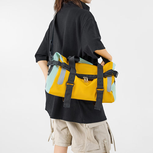 Multifunksjonell sport-duffelbag med robust materiale og intelligent romdesign Skanto
