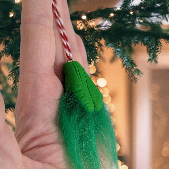 Skanto | Hårete Grinchen Ball Julepynt