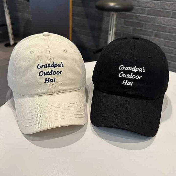 Unisex Justerbar Brodert Utendørs Caps Skanto