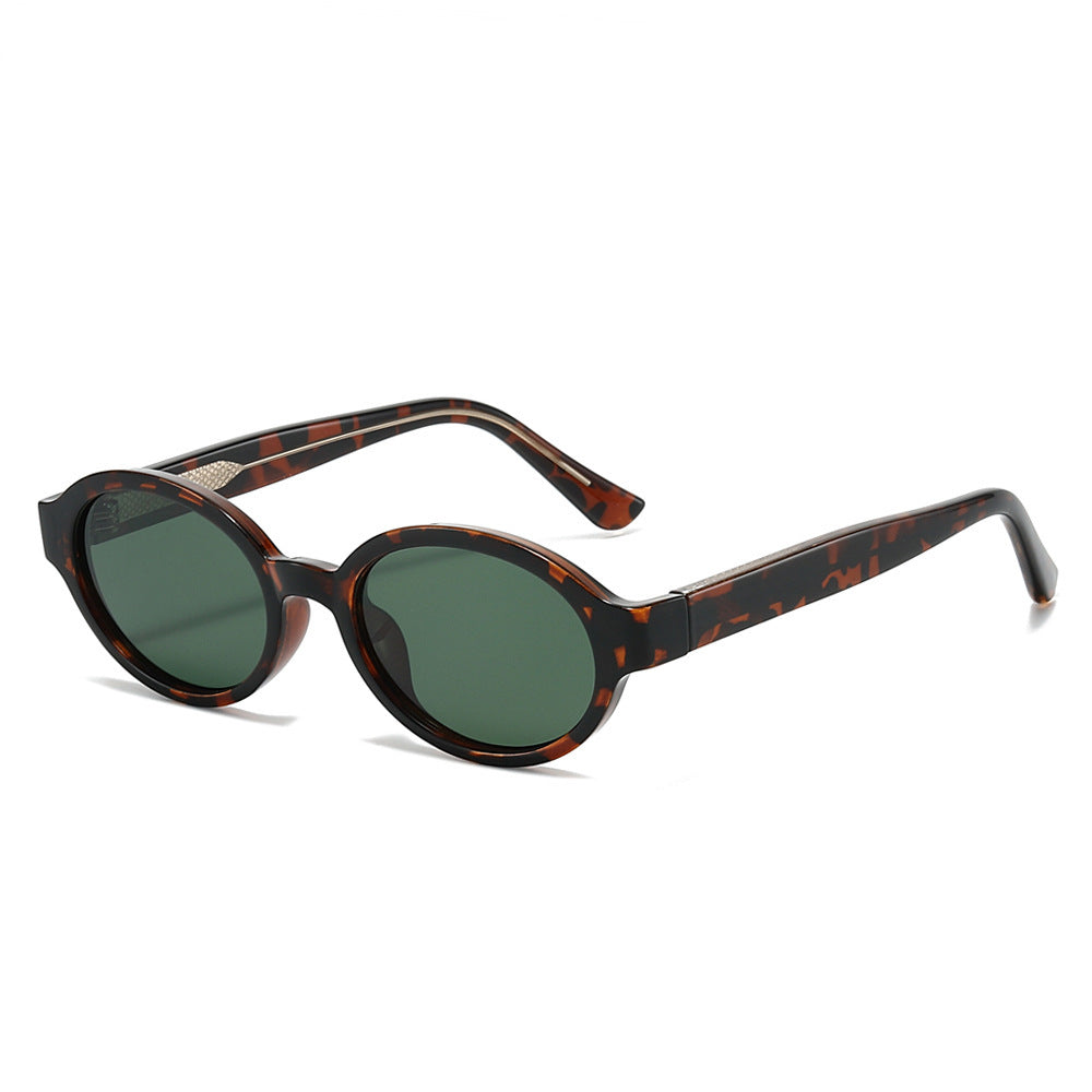 Damer mote Solbriller i oval stil med spesiell bærekomfort Skanto