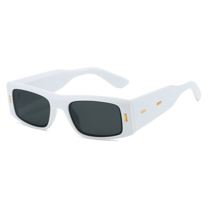 Dame elegant oversized solbrille med markant design og UV-beskyttelse Skanto