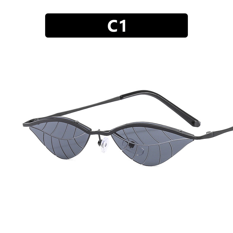 Dame Cat-Eye solbriller med innovativt bladdesign Skanto