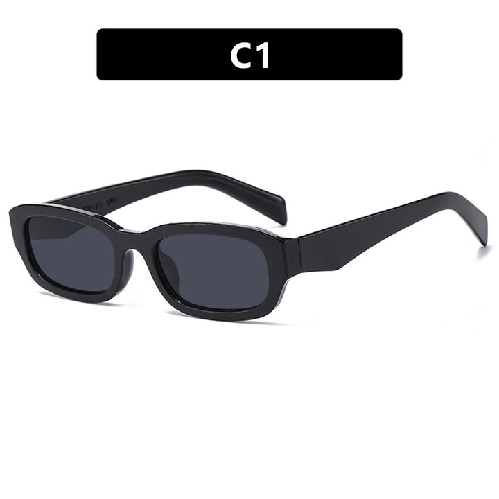 Women's fashionable sunglasses with stylish rectangular frame Skanto