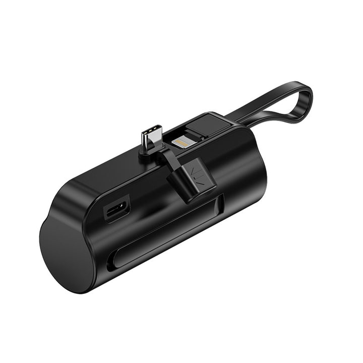 Bærbar Powerbank med Innebygd Kabel Skanto