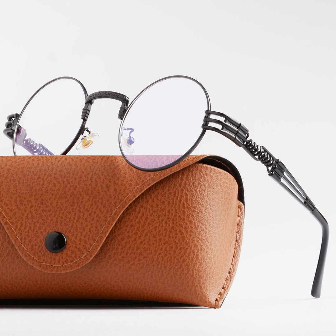 Dame Kunstnerisk Rundbrille Skanto