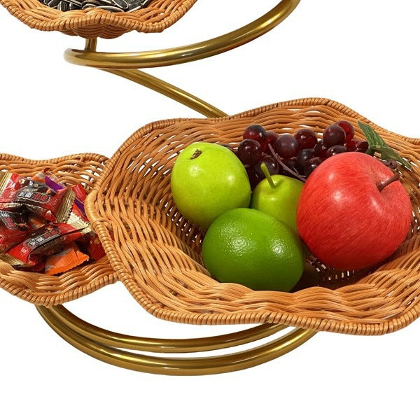 Dame dekorativ fruktstativ Skanto