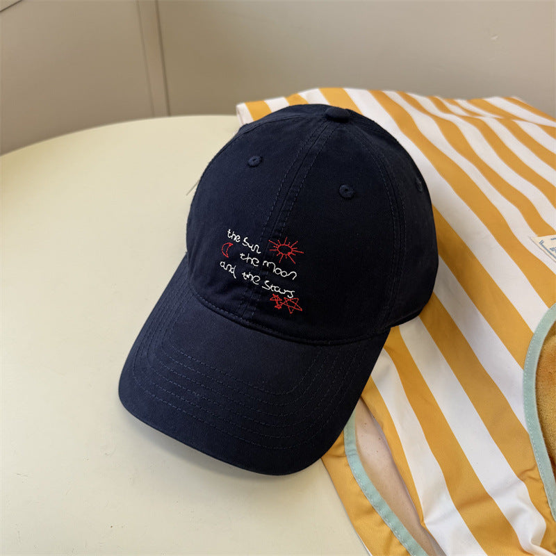 Kvinnens avslappede broderte pappa caps Skanto