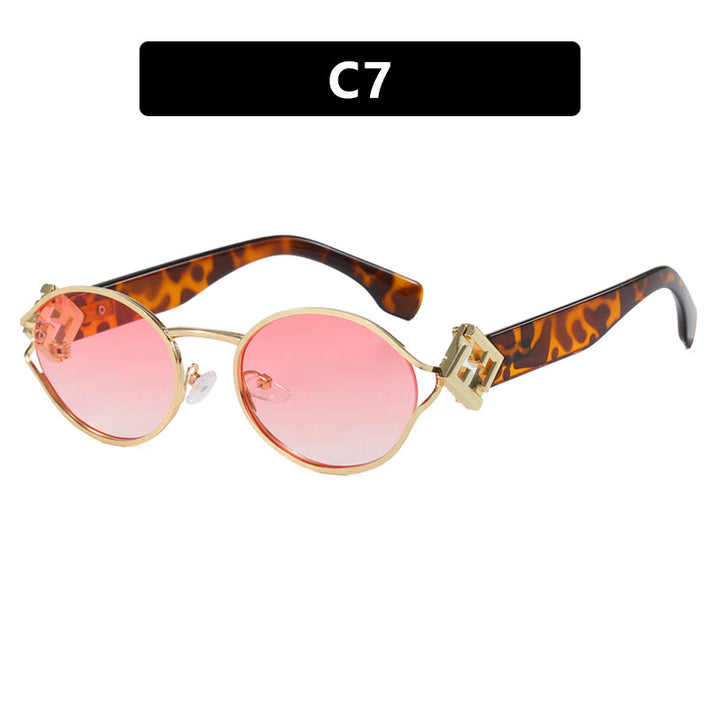 Women's fashion sunglasses with elegant metal frame and UV protection Skanto